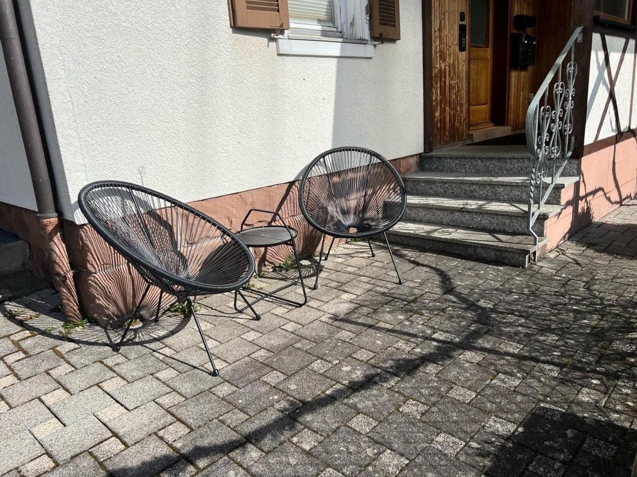 Ferienwohnung Am Wiesenrain バイアースブロン エクステリア 写真